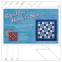 Rapid fire hunter's star, large star template DT02