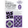 Large drunkard's path set 6"-7",  Marti Michell 8024