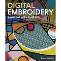 Digital embroidery painting with threads,  David Morrish
