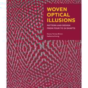 Woven optical illusions pattern ancd design from to 24 shaft, Stacey Harvey-brown-Katharina Kronig
