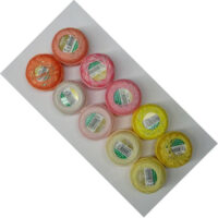 kit 10 Cordonetto anchor 80, gomitolini gr 5 primule