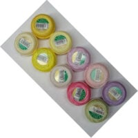 kit 10 Cordonetto anchor 80, gomitolini gr 5 violette