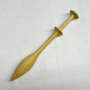 Kit 10 fuselli di legno verniciato