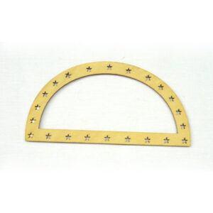 Kit 10 fuselli di legno verniciato