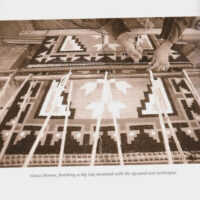 Navajo weaving way, Bennett-Bighorse