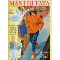 mani di fata settembre 1986 con inserto pizzo Cantù