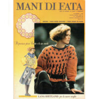 mani di fata settembre 1984 con inserto pizzo Cantù