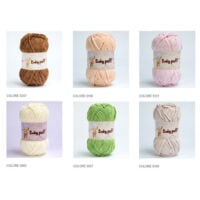 Baby Puff Silke, 100% microfibra gr 50/mt 100