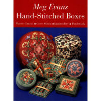 Hand-stitched boxes, Meg Evans