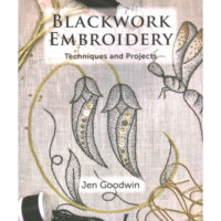 Blackwork embroidery, Jen Goodwin