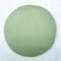 Tombolo piatto cm 30  vellutino verde salvia