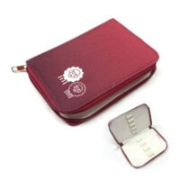 astuccio portauncinetti magenta waves knitpro