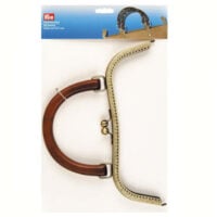 Chiusura per borsetta Kylie, oro brunito, prym 615233 cm 26,5