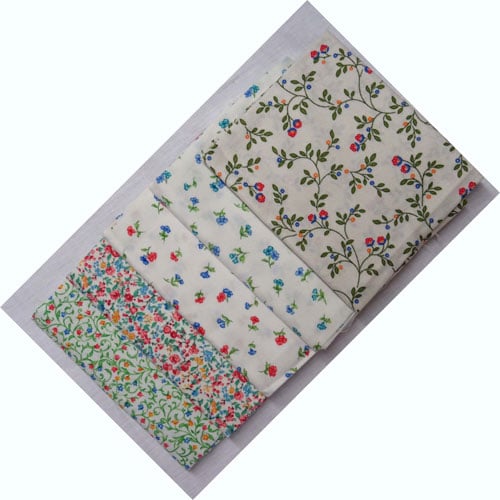 Kit tessuti patchwork, 5 pezzi cm 50 x 55