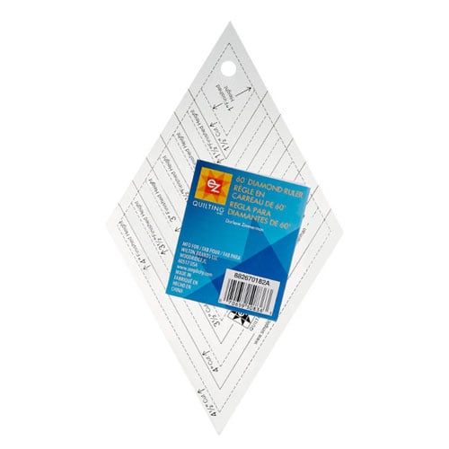 60° diamond ruler,  ez quilting