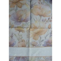 Tessitura artistica chierese, asciughello Giulia mistolino multicolor (58 fori) cm 49x69