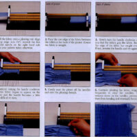 SMOK1 32‑row Maxi Pleater – Macchina punto smock