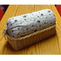 Tombolo con imbottitura segatura e cestino di cm 49