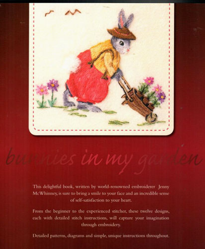 Ra59a Thread Painting Bunnies in My Garden – Jenny McWhinney