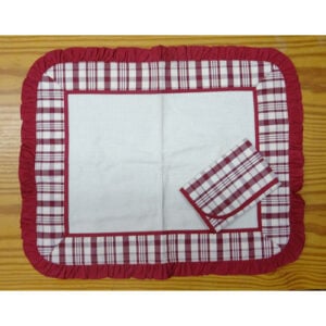 Lista o runner chierese boule vis a vis cm 49 x 128 greggio/ verde oro