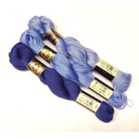 kit 3 matasse Perle' cotone tinta unita dmc 115ea n°5