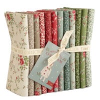 Tilda Merry Little Christmas, fat quarter BLENDERS bundle 12 pezzi da cm 55 x 50