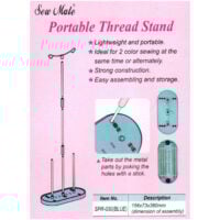 Portable thread stand, supporto per coni portatile, sew mate
