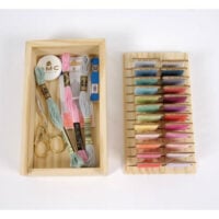 Scatola accessori e portafarfalline DMC, accessori Eco Vita U2363