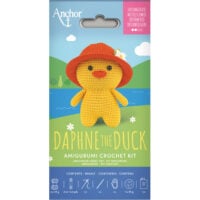 amigurumi cm 12,5, crochet kit, Dafne the Duck, Anchor