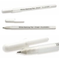 White marker pen (fine), clover 517, senza blister