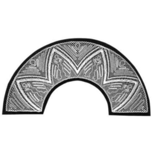 KIS3 Ventaglio DURCH cm 34,5 solo disegno