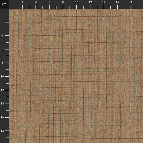 Tessuto giapponese TOCHIO 330 Senape tinto in filo – dettaglio della trama