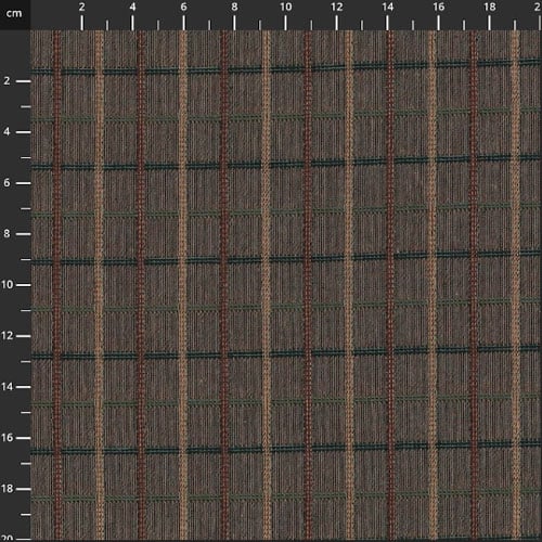 Tessuto giapponese TOCHIO 345 Tortora tinto in filo – dettaglio della trama