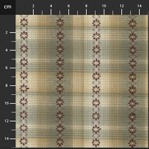 Tessuto giapponese TOCHIO – 364 Giallo – Tinto in filo – Qualità premium – Vendita a multipli di 50 cm