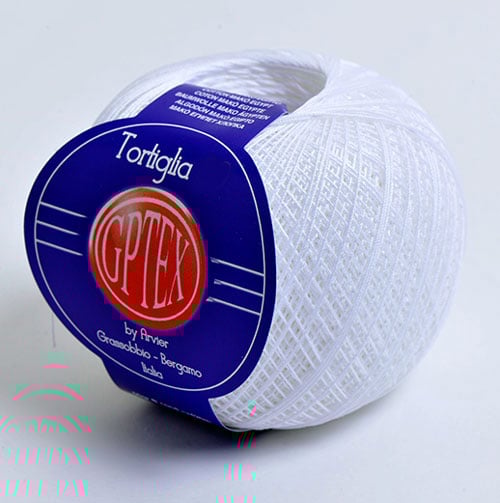 Cun65 Cordonetto Cotone Tortiglia n.40 gomitolo 50 g