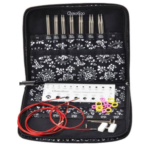 Accm537 Chiaogoo Twist Red Lace Interchangeables 5" / 13 cm small 7500‑S