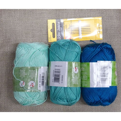 FALERI-TIFFANY Kit corso Caterina de’ Medici della maestra Faleri – greggio T95 + filati Tiffany