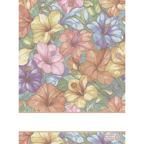 Ric331 Tessitura Artistica Chierese – Asciugapiatti “Maui” Multicolor (58 fori), cm 49×69