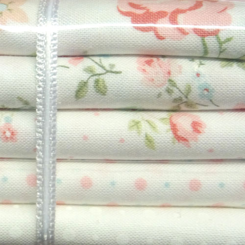ABIDE2a Abide – Linen White kit 5 pezzi 50 x 110 - Brenda Riddle Designs - Moda Fabrics