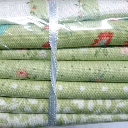 ABIDE4a Abide – Light Green kit 7 pezzi 50 x 110 · Brenda Riddle Designs · Moda Fabrics