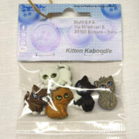 Bot131 Bottoni decorativi "Kitten Kaboodle"
