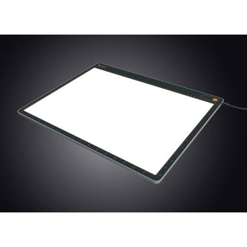 E35122 Lavagna luminosa Tabla XL Daylight E35122 in formato A3, con struttura in alluminio e luce LED regolabile.