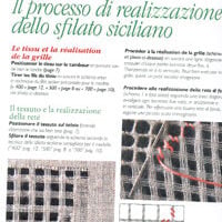 Sfilato siciliano / Le Filet Sicilien - coop.Ma.gi.co.ricami