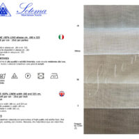 Sot23e Lino T103 (10x10 fili) sotema - grigio perla 18 - altezza cm 180, 40,00 al metro vendita a multipli di 50 cm