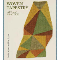 Tes164 Copertina del libro “Woven Tapestry – Art and Practice” di Martin & Bryant, guida illustrata alla tecnica e alla creatività nell’arazzo tessuto.