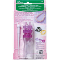 Amul64 Caterinetta Clover 3100 – mulinetto manuale a 4‑5‑6 perni per cordoncini e gioielli tessili con gancio incluso