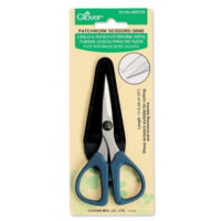For349 Forbici Clover 493/CW mini 11,5 cm – lame in acciaio inox con impugnatura antiscivolo e custodia in pelle.