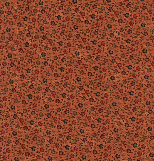 KANVASII1 "kansas trouble favorites ii" for moda, fiorellini ocra 12, vendita a multipli di 50 cm