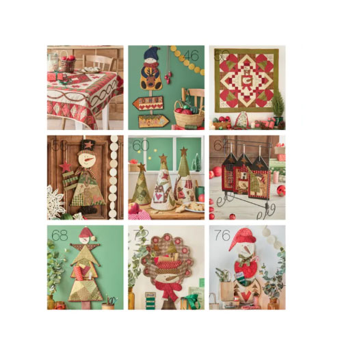 Quilt488b Un Noël en Patchwork – 15 progetti natalizi