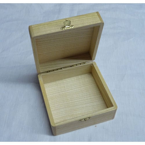 Asl93a Scatola in legno portaspilli – Cuore chiaro